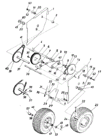 Parts parts for Snow Champ Snow Thrower 606 from AppliancePartsPros.com