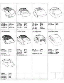 Engine Shrouds parts for Statesman Push Walk-Behind Mower 11A-509B016 / 1998 from AppliancePartsPros.com