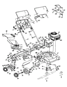 General Assembly (Model Series 230) parts for Statesman Self-Propelled Walk-Behind Mower 12A-234A016 / 1998 from AppliancePartsPros.com