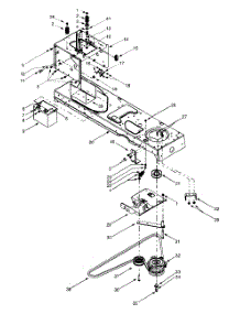 Power Take-Off System parts for Statesman Lawn Tractor 13AU608H016 / 2000 from AppliancePartsPros.com