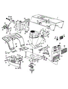 Parts13 parts for Statesman Lawn Tractor 131-668G016 / 1991 from AppliancePartsPros.com