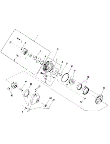 Transmission parts for Statesman Garden Tractor 146-845-016 / 1986 from AppliancePartsPros.com