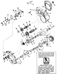 Transaxle parts for Statesman Garden Tractor 147-853-016 / 1987 from AppliancePartsPros.com