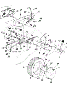 Parts04 parts for Turf King Self-Propelled Walk-Behind Mower 125-362-084 / 1985 from AppliancePartsPros.com