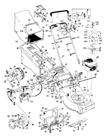 General Assembly parts for Turf Power Self-Propelled Walk-Behind Mower 122-478B095 / 1992 from AppliancePartsPros.com