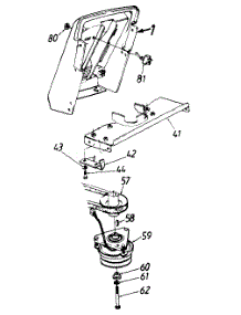 Pto Clutch parts for Turf Power Garden Tractor 143Y849H019 / 1993 from AppliancePartsPros.com