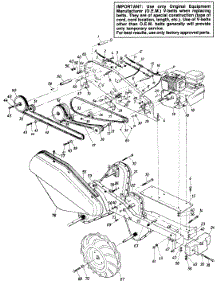 Parts parts for Turf Power Tiller 211-406-019 from AppliancePartsPros.com