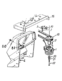 Pto Clutch parts for Turf Power Lawn Tractor 133Y679H019 / 1993 from AppliancePartsPros.com