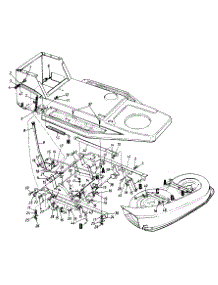 Deck Lift & Hanger parts for Turf Pro Lawn Tractor 135C450F009 / 1995 from AppliancePartsPros.com