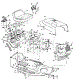 Hood / Seat / Battery / Fender / Dash Panel / Fuel Tank / Grille