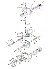 Transaxle Assembly parts for Turf Pro Lawn Tractor 135C450F009 / 1995 from AppliancePartsPros.com