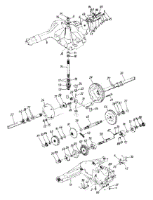 Transaxle parts for Turf Pro Garden Tractor 143P849H009 / 1993 from AppliancePartsPros.com
