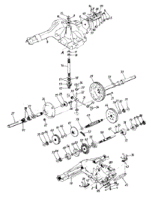Transmission Assembly parts for Turf Pro Garden Tractor 146S849H009 / 1996 from AppliancePartsPros.com