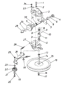 Parts parts for Turf Trim Self-Propelled Walk-Behind Mower 128-466R015 / 1988 from AppliancePartsPros.com