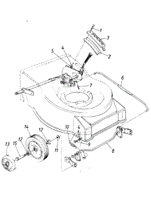 Parts parts for Turf Trim Self-Propelled Walk-Behind Mower 476B015 / 1988 from AppliancePartsPros.com