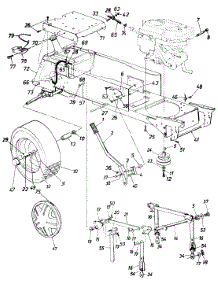 Parts parts for Western Sun Lawn Tractor 131-800H137 from AppliancePartsPros.com