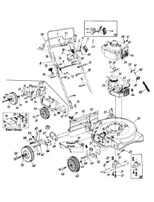 Parts parts for Westminster Self-Propelled Walk-Behind Mower 129-282R316 / 81056 from AppliancePartsPros.com