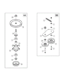 Spindle Assembly parts for White Outdoor Attachment 032 / 2008 from AppliancePartsPros.com