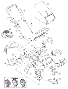General Assembly parts for White Outdoor Push Mower 11A-439S290 / 2007 from AppliancePartsPros.com