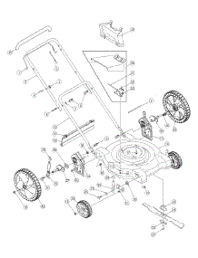 General Assembly parts for White Outdoor Push Mower 11A-505D790 / 2005 from AppliancePartsPros.com