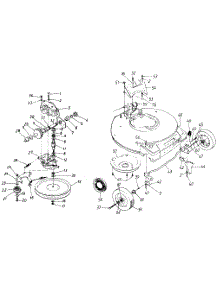 Transmission & Axle Assembly parts for White Outdoor Self-Propelled Mower 121-118R190 / 1991 from AppliancePartsPros.com