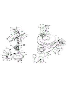 Transmission parts for White Outdoor Self-Propelled Mower 123-148C190 / 1993 from AppliancePartsPros.com