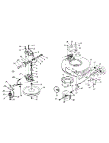 Transmission And Deck Assemblies parts for White Outdoor Mulching Mower 126-149D190 / 1996 from AppliancePartsPros.com
