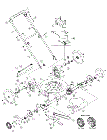 General Assembly parts for White Outdoor Self-Propelled Mower 12A-529S290 / 2007 from AppliancePartsPros.com