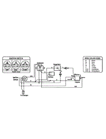 Electrical Diagram parts for White Outdoor Wide-Cut Mower 12AE751-190 / 2000 from AppliancePartsPros.com