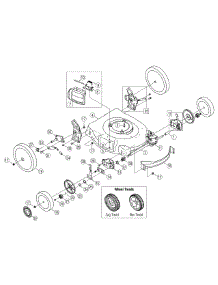 Drive & Wheels parts for White Outdoor Self-Propelled Mower 12AV569S290 / 2007 from AppliancePartsPros.com