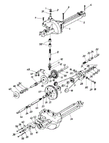 Transaxle parts for White Outdoor Lawn Tractor 134B561B190 / 1994 from AppliancePartsPros.com