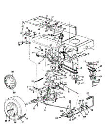 Drive Assembly parts for White Outdoor Lawn Tractor 134R676G190 / 1994 from AppliancePartsPros.com