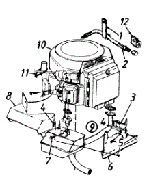 Engine Assembly  Lt-16 parts for White Outdoor Lawn Tractor 134T676G190 / 1994 from AppliancePartsPros.com
