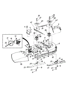 Mower Deck 42-Inch parts for White Outdoor Lawn Tractor 134T676G190 / 1994 from AppliancePartsPros.com