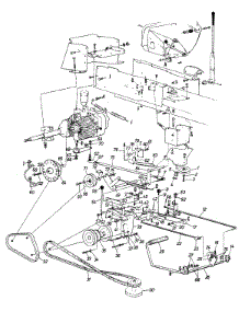 Drive Assembly parts for White Outdoor Lawn Tractor 135-782-190 / 1985 from AppliancePartsPros.com