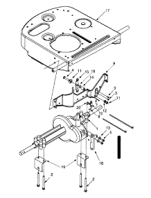 Transaxle Assembly parts for White Outdoor Lawn Tractor 13A-325-190 / 1999 from AppliancePartsPros.com