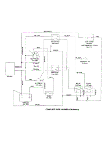 Wiring Diagram parts for White Outdoor Lawn Tractor 13A-325-190 / 1999 from AppliancePartsPros.com
