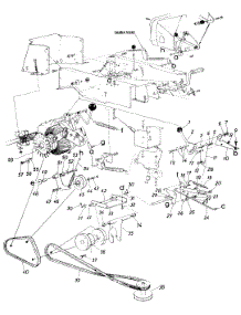 Drive Assembly parts for White Outdoor Garden Tractor 145-842-190 / 1985 from AppliancePartsPros.com