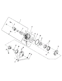 M 11 Hydrostatic Transmission parts for White Outdoor Garden Tractor 145-995-190 / 1985 from AppliancePartsPros.com
