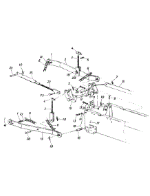 Optional Three Point Hitch parts for White Outdoor Garden Tractor 145-995-190 / 1985 from AppliancePartsPros.com