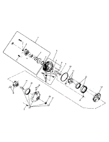 Hydrostatic Transmission parts for White Outdoor Garden Tractor 145-998-190 / 1995 from AppliancePartsPros.com