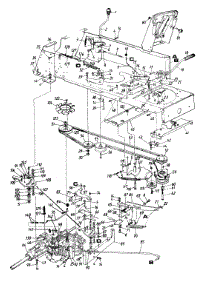 Control Lever & Electric Clutch parts for White Outdoor Garden Tractor 145Z836P190 / 1995 from AppliancePartsPros.com