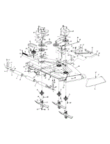 Pulley, Blade, Brake & Spindle Assembly parts for White Outdoor Garden Tractor 145Z836P190 / 1995 from AppliancePartsPros.com