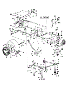 Rear Wheel Assembly, Muffler & Exhaust Tube parts for White Outdoor Garden Tractor 145Z836P190 / 1995 from AppliancePartsPros.com