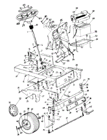Steering & Wheel Assemblies parts for White Outdoor Garden Tractor 145Z836P190 / 1995 from AppliancePartsPros.com