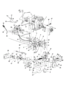 Engine & Drive Assembly parts for White Outdoor Garden Tractor 146-992-190 / 1996 from AppliancePartsPros.com