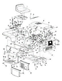 Hydrostatic Tractor parts for White Outdoor Garden Tractor 146-992-190 / 1996 from AppliancePartsPros.com