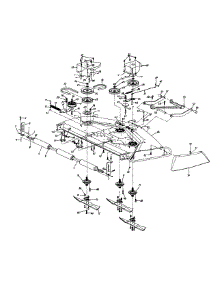 Mowing Deck Gt-205 parts for White Outdoor Garden Tractor 146Z836P190 / 1996 from AppliancePartsPros.com
