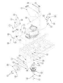 Engine Accessories parts for White Outdoor Zero-Turn Mower 17BA5A4G790 from AppliancePartsPros.com