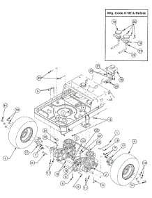 Drive parts for White Outdoor Zero-Turn Mower 17BA5A7P790 from AppliancePartsPros.com
